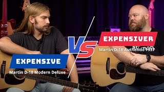 Martin D-18 Authentic 1937 VTS vs. D-18 Modern Deluxe | The Best You Can Get?