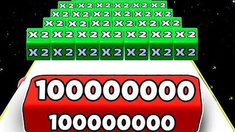 JELLY Run 2048♾️ vs Blob Merge 3D Game- All Levels part 17