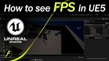 How to see FPS in ue5?  Frame per Second