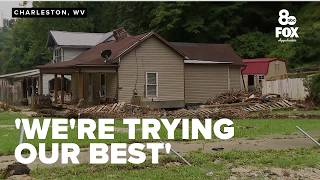 Charleston area flood victims continue cleanup and damage assessments