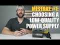 Common PC Building Mistake #1: Choosing A Cheap Low-Quality Power Supply