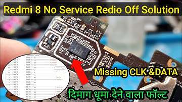 Redmi 8 No Service Redio Off Problem Solution | No Service Problem Kese Thik Kare Solution ||