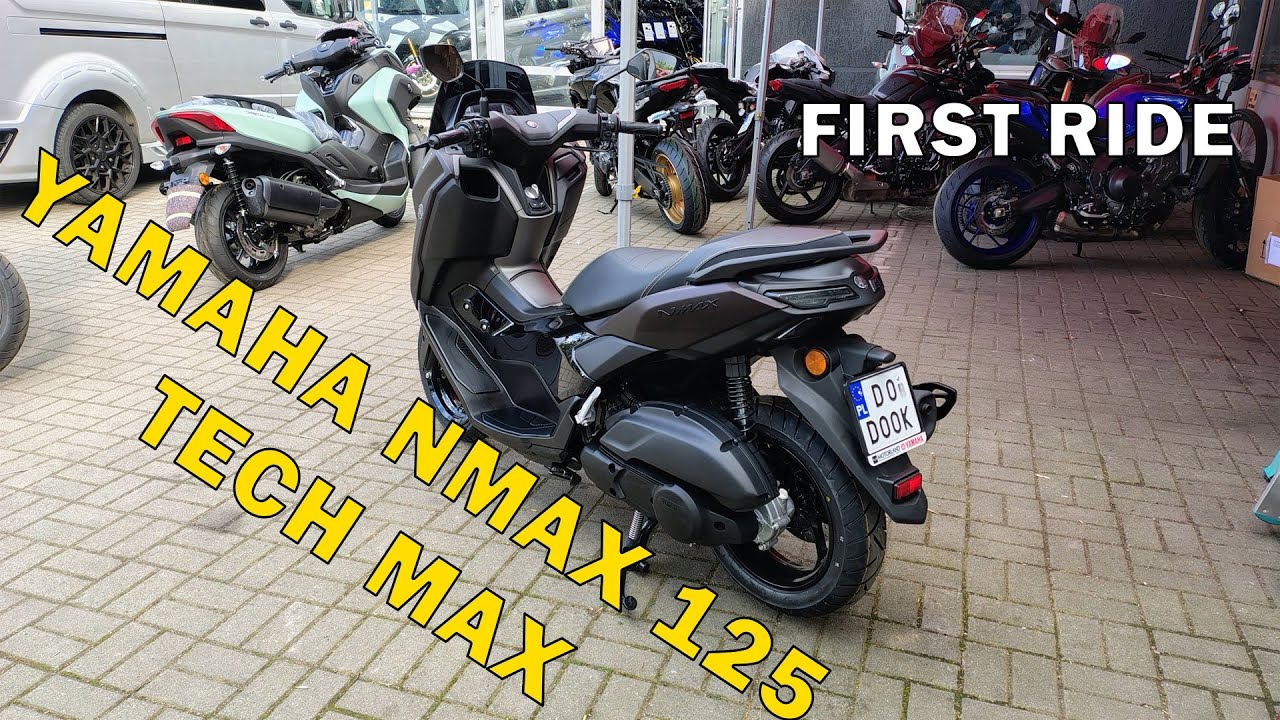 Yamaha NMAX 125 TECH MAX 2025 - first ride