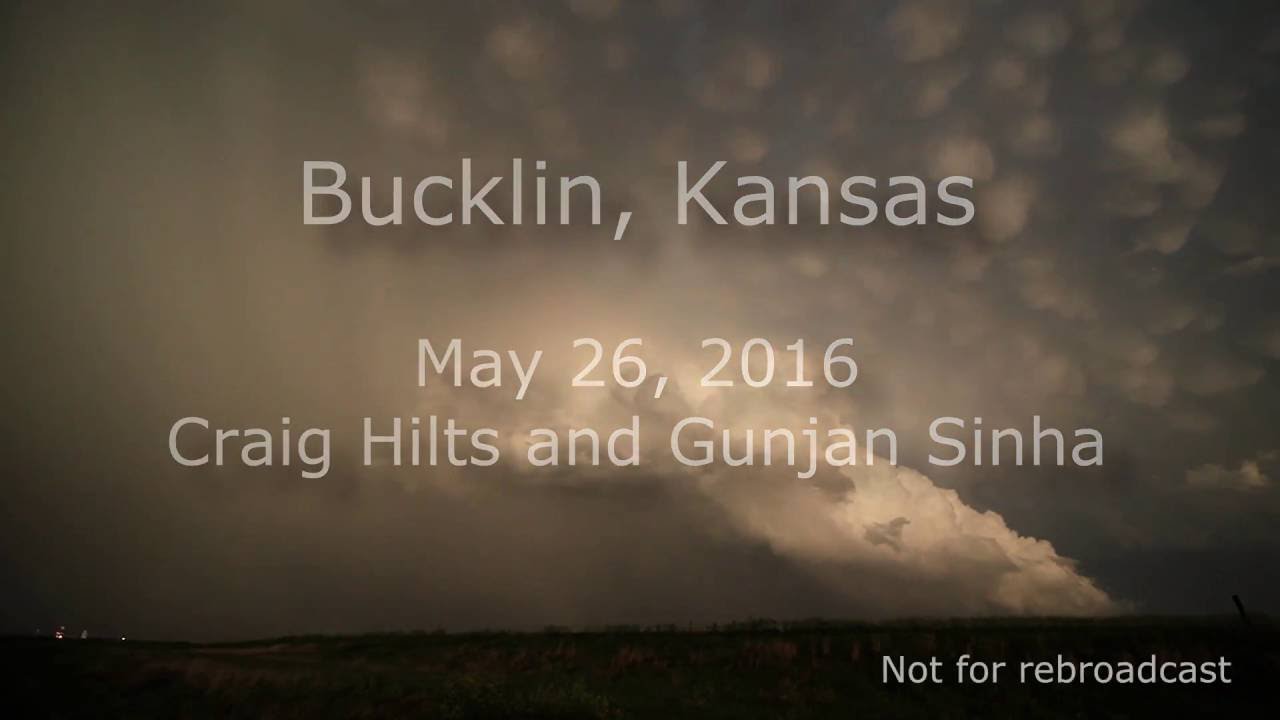 Bucklin, Kansas Lightning Time Lapse YouTube