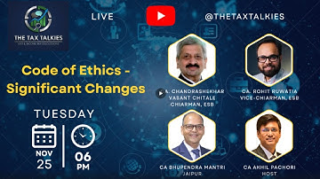 Code of Ethics (ICAI) - Significant Changes