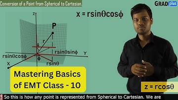 Mastering Basics of Electromagnetics/Electromagnetic Fields Class - 10| Basics Conversion Cart Sph 1