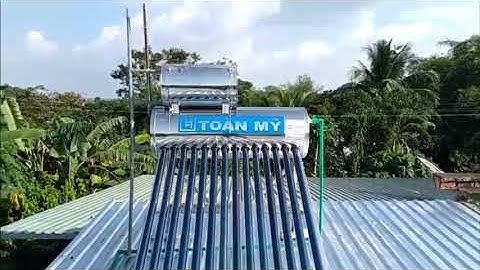 Hướng dần làm đường ống nước nóng, Giao lắp máy năng lượng mặt trời Toàn Mỹ nhanh chuẩn an toàn.