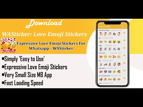 WASticker : Love Emoji Stickers