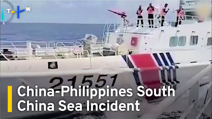 Chinese Coast Guard Ship Rams Philippine Fisheries Vessel in South China Sea | TaiwanPlus News