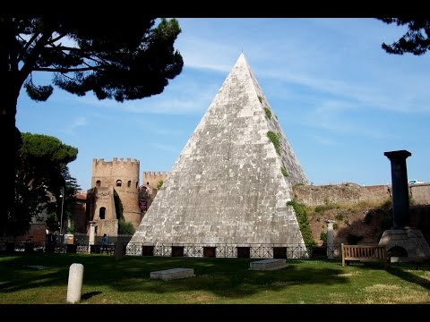 Video: Paslaptinga Cestius Piramidė Romoje - Alternatyvus Vaizdas