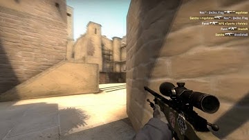 CSGO: Mirage AWP Noscope Run!