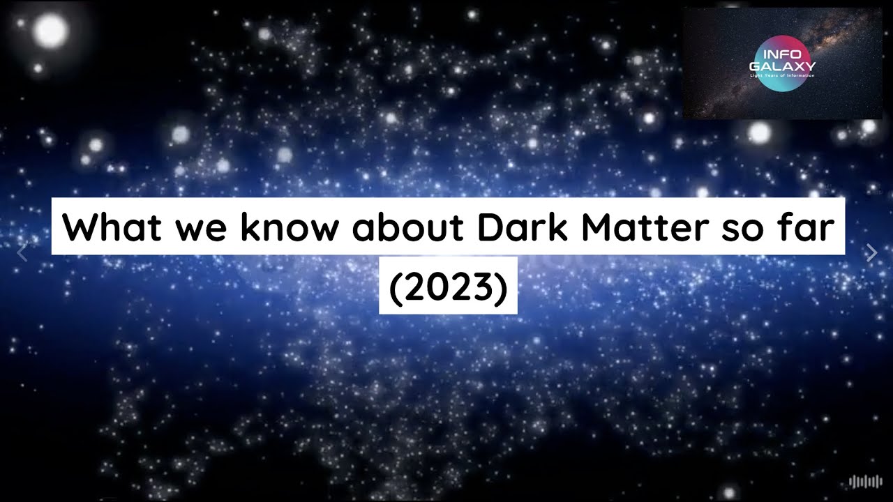 What we know about dark matter