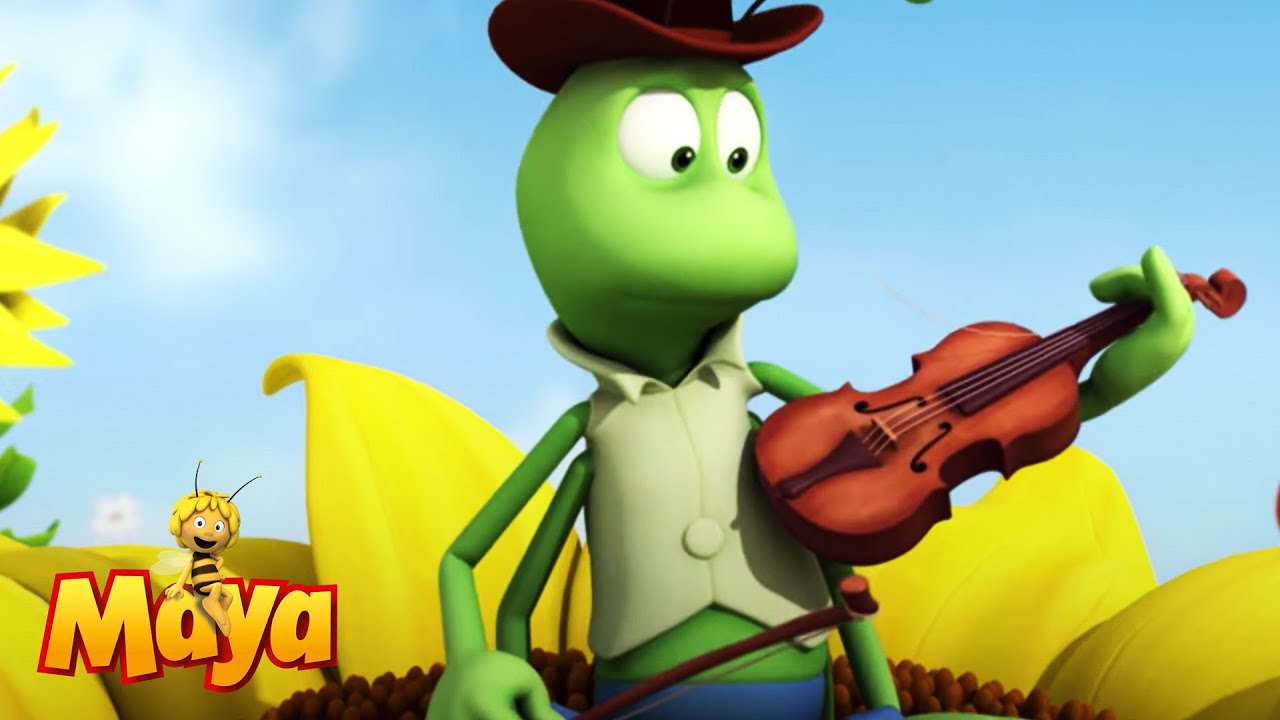 flip-s-violin-string-breaks-mid-performance-maya-the-bee-youtube
