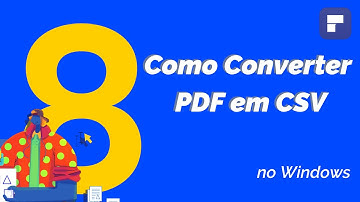 Como Converter um Arquivo PDF em CSV | PDFelement 8