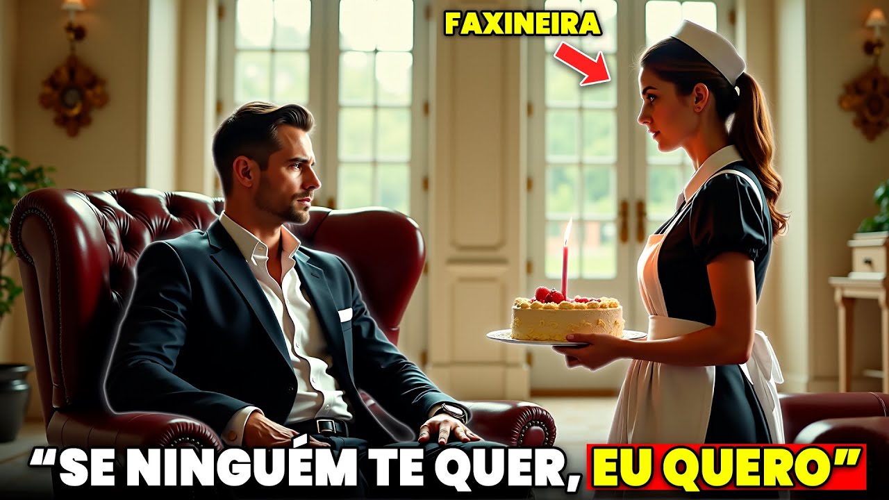 NINGUÉM FOI AO ANIVERSÁRIO do MILIONÁRIO; Então a FAXINEIRA teve uma ATITUDE INACREDITÁVEL...