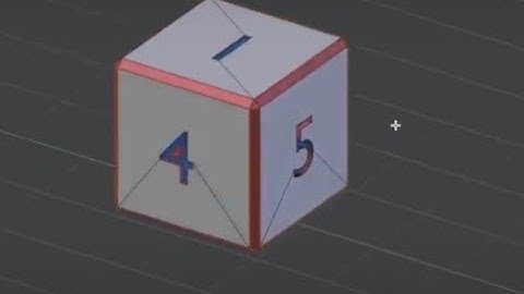 modeling cube (dé)