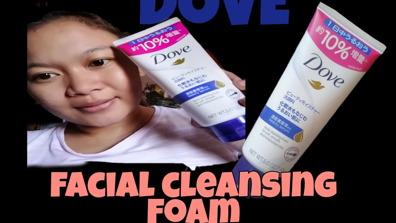 DOVE FACIAL WASH/For Soft, smooth, moisturized skin/japan 🇯🇵 Dove