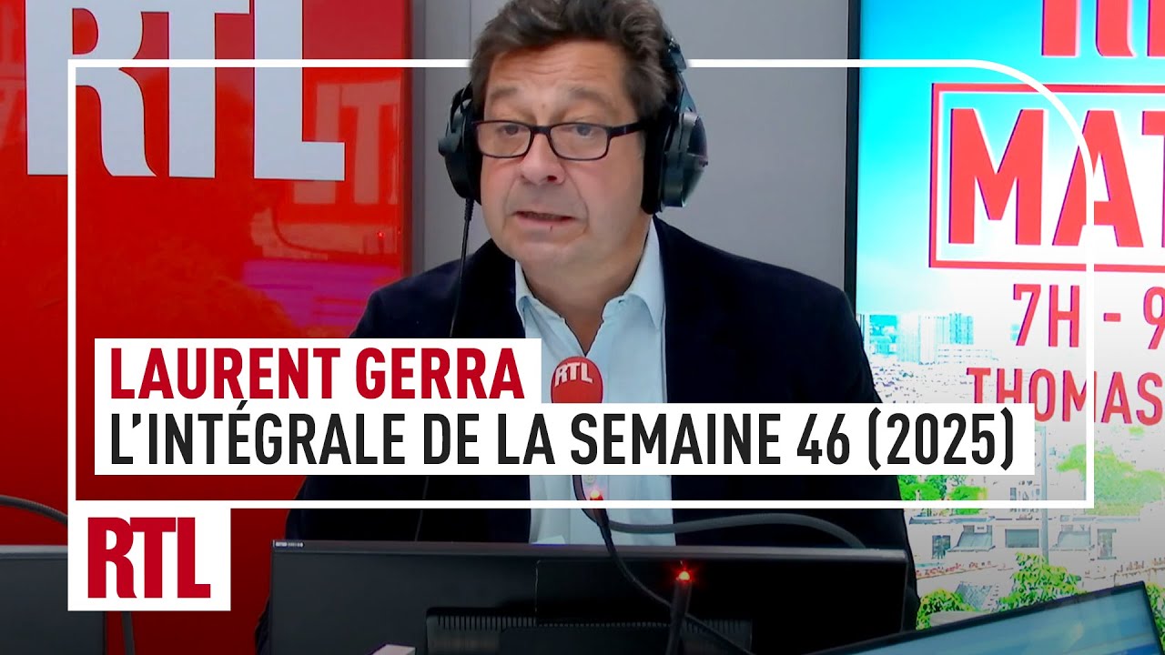 L'intégrale de Laurent Gerra dans RTL Matin : semaine 46 (2025)
