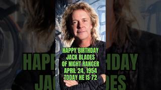 🎸🎤 ON THIS DAY: Happy 72nd Birthday Jack Blades! Night Ranger Rock Voice Born April 24, 1954 Profile
