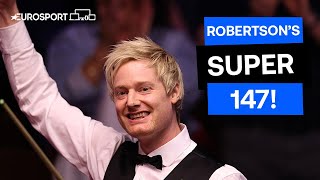 A Break To Remember! 🤩 Relive Neil Robertson's EPIC Maximum 147 Break! | Eurosport Snooker