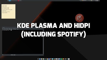 KDE Plasma and HiDPI