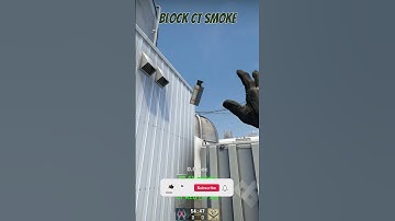Block CT Smoke on Nuke #csgo #counterstrike #csgoclips #csgotricks