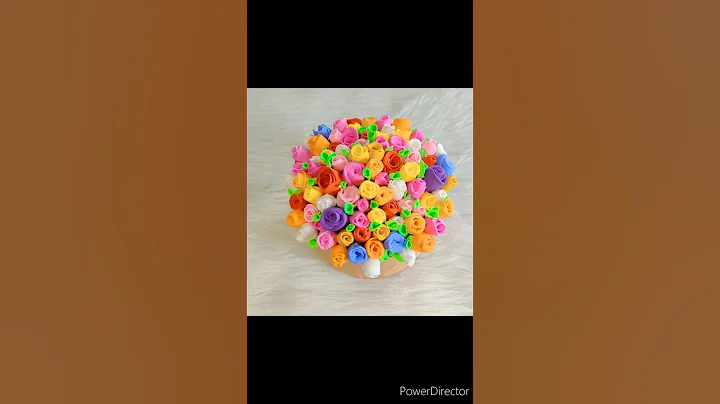 Clay flower pot DIY 😱 best out of waste craft #shorts #viral #trending #youtubeshorts