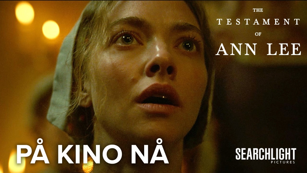 20th Century Studios Norge — The Testament of Ann Lee (YouTube video ad)