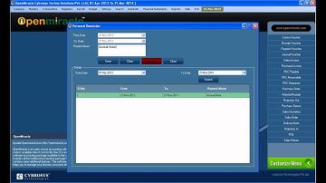 Personal Reminder-OpenMiracle Free open source accounting software