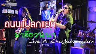 ถนนแปลกแยก - มาลีฮวนน่า Live at chaykakengdaw chords