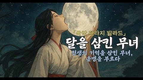Thumbnail of 단 1초 만에 세계관 몰입|가야금·대금이 그리는 운명｜〈달을 삼킨 무녀〉｜한국형 전생 판타지 발라드