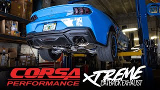 LOUD AND ROWDY! - Corsa Performance Xtreme Cat-Back Exhaust on our Supercharged 2024 Mustang GT