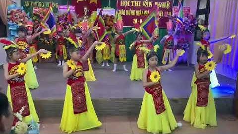 Tiết mục: Hồn thiêng đất Việt khối 2 trường An Dương Vương Đà Lạt Lâm Đồng