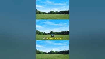 Sky replacement in DaVinci Resolve 20
