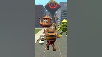 KARKERKAR KURKUR ALL SIZE Brainrot Evolution in GMOD #memes #gmod #brainrot