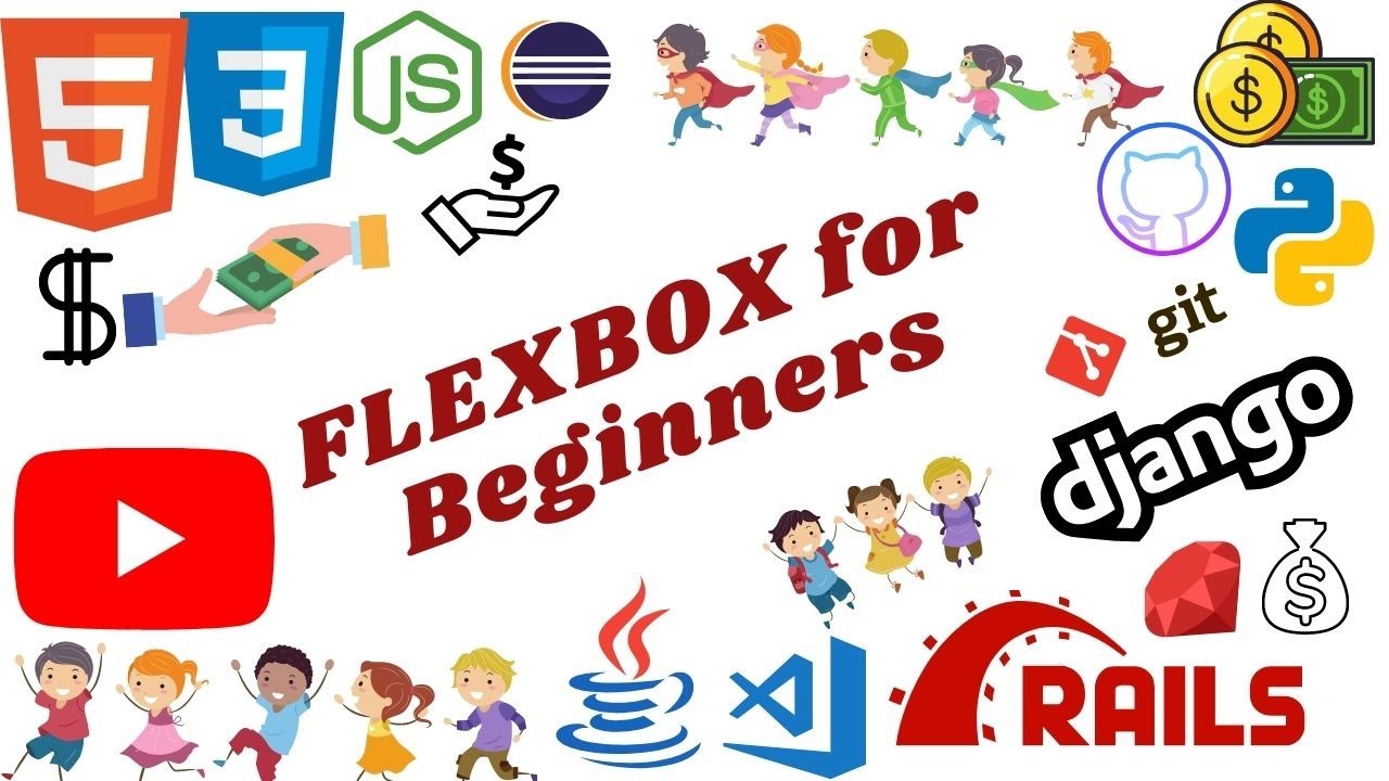 CSS FLEXBOX FOR BEGINNERS IN BANGLA| FLEXBOX TUTORIAL FOR BEGINNERS ...