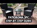 PatioRoma Rattan Outdoor Furniture Review & Step By Step Assembly PatioRoma Rattan Outdoor Furniture Review & Step By Step Assembly