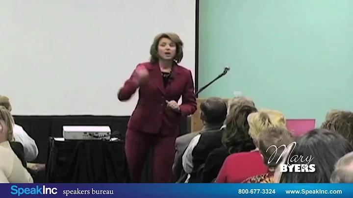 Keynote Speaker: Mary Byers  Presented by SpeakInc