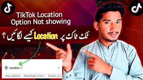 how to fix add location not showing on tiktok change tiktok region