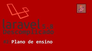 Curso Laravel 5.8 Descomplicado #2 Plano de ensino | Fábio Ludwig