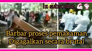 Pemakaman di Pasuruan di amuk masa