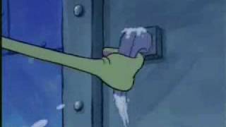 Squidward failing to open a door while I play unfitting music Resimi