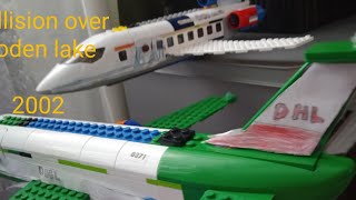Lego aircraft crashes