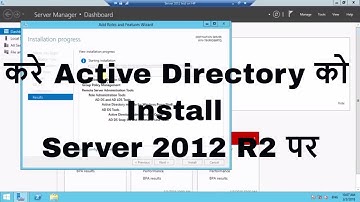 How to install Active Directory on windows server 2012 R2 in Hindi - PART 3
