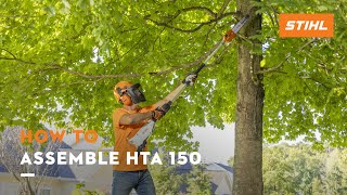 How to Assemble: HTA 150 | STIHL Tutorial