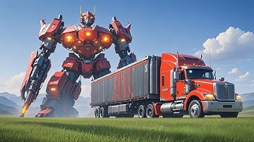 First On YouTube ‼️ Telolet Rolling Truck Turns Into Bumblebee Robot,Transfomer