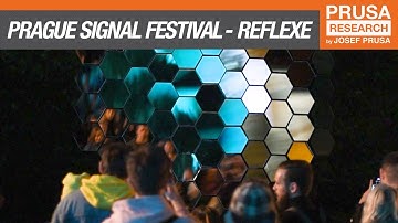 "Reflection" - Making of an art installation for Prague Signal Festival