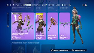 FORTNITE BUYING SPACEFARER ARIANA GRANDE BUNDLE