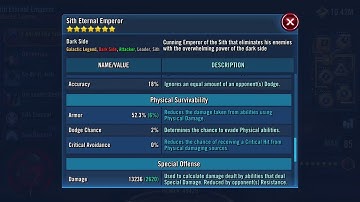 Ult. SEE Flawless Counter w/ Palp Lead & Vader... #VaderRework #SEEcounter #SWGOH