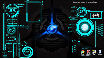 Rainmeter Jarvis Skin